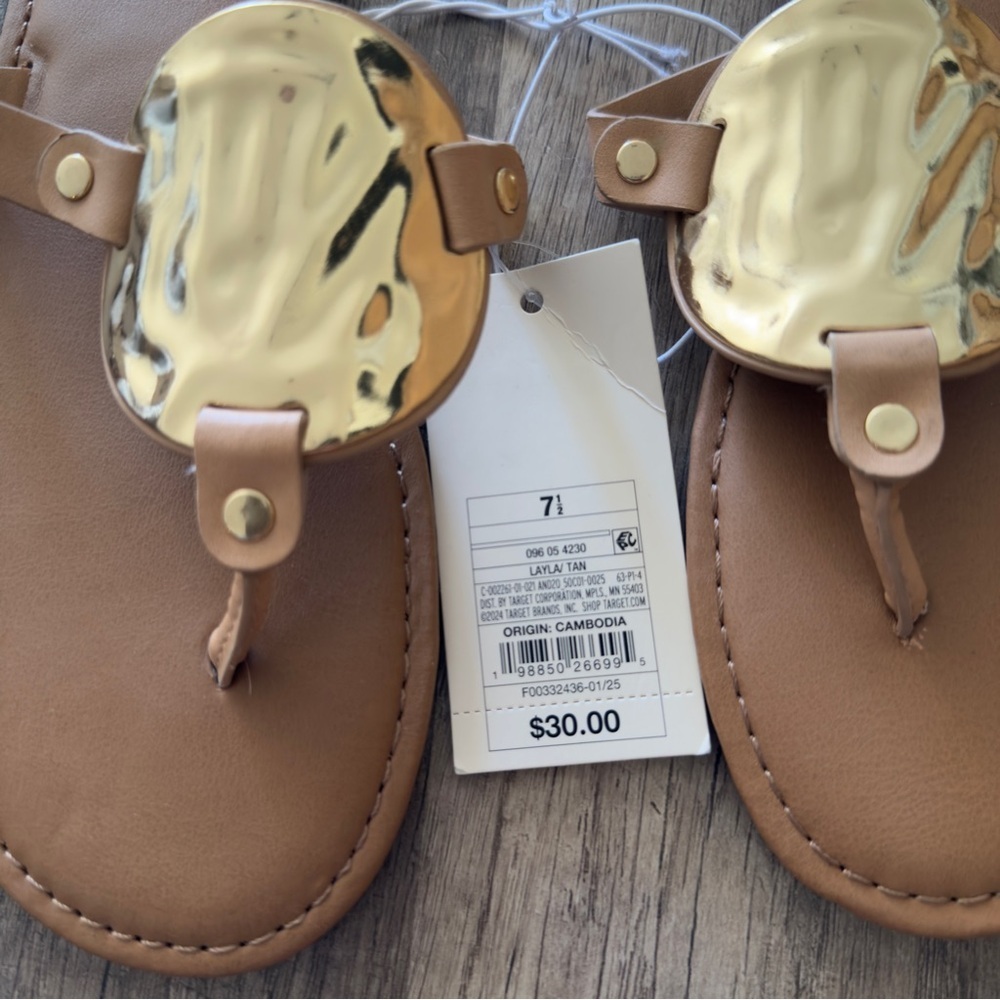 A new day Layla ornament thong sandals - Picture 6 of 9